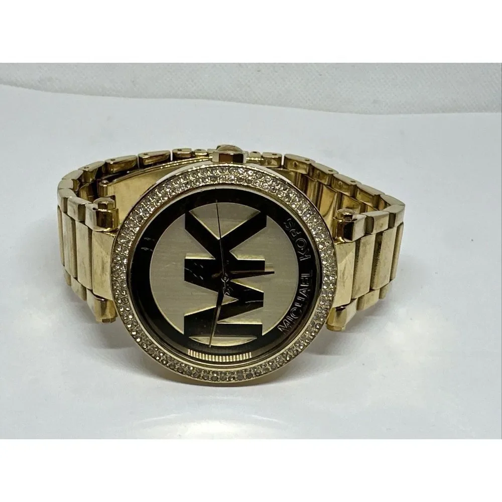 Michael Kors Parker MK5784 Women's Gold Stainless Steel Analog Dial Watch NUL17